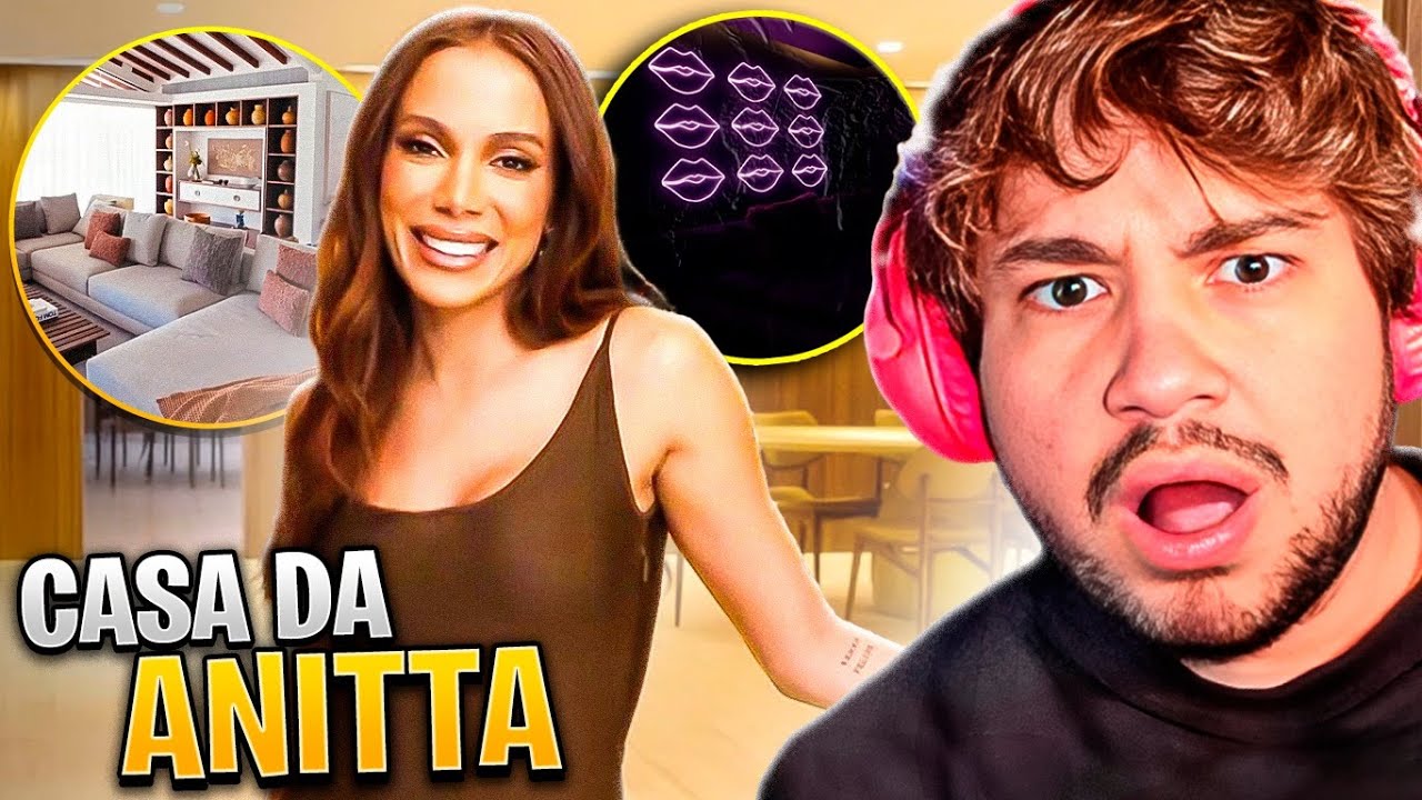TOUR PELA CASA DE ANITTA NO RIO DE JANEIRO! - React Casa Vogue