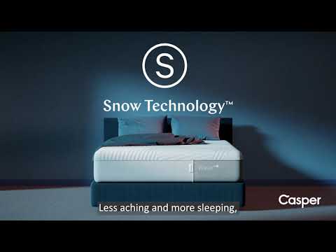 Inside the Casper Wave Hybrid Snow Mattress