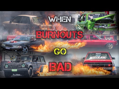 💥💥 WHEN BURNOUTS GO BAD...SUMMERNATS 38 CARNAGE 💥💥