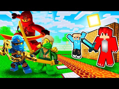 LEGO NINJAS vs. SAFEST BASE! (MINECRAFT)