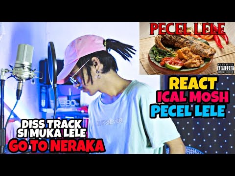 ICAL MOSH - PECEL LELE (Diss Keli) | REACT INDONESIA | DISS TRACK TER GILS | WAJAH IKAN LELE🔥❗
