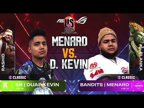 SF6: MENARD VS DUAL KEVIN | BLANKA VS RASHID | Street Fighter League US 2025