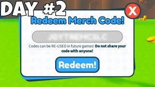 Day #2 | Redeeming Random TOY CODES In PET SIMULATOR X! 😱😱