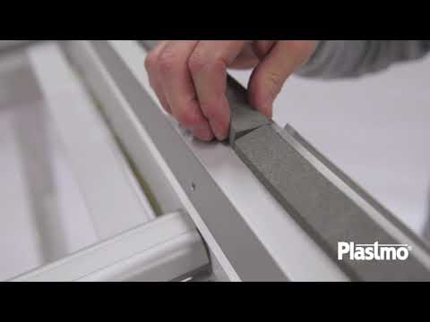 Takplast Plastmo SunGlaze Rök Komplett Tak 4 mm