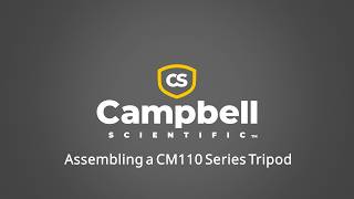 assembling a cm110 series tripod