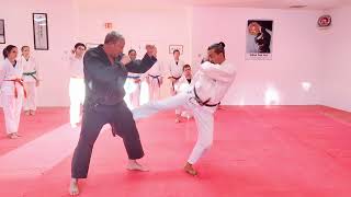 Mawashi Geri • Rotating Hips Help, Distance, & Kamae (Guard) Pointers || JUJITSU & KARATE
