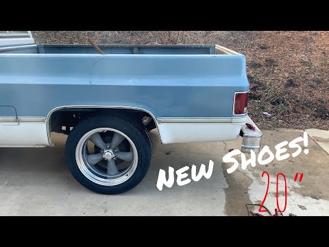 Installing 20” Wheels on the Squarebody!