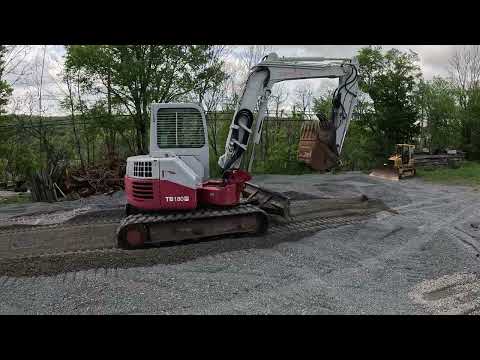 Lot 160 Takeuchi TB180 FR Excavator Selling At Virtual auction 5/15/25