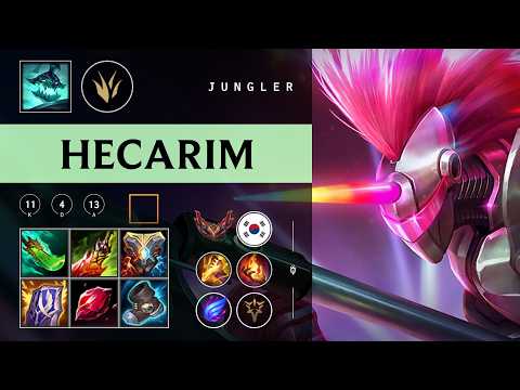 Hecarim Jungle vs Fiddlesticks - KR Grandmaster Patch 26.03