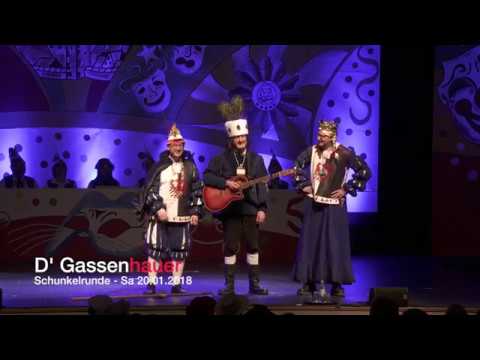 Katzenmusikball 2018 - D’Gassenhauer - Schunkelrunde