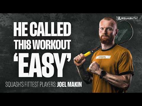 Train Like squash's Joel Makin: Full Elite Strength Session