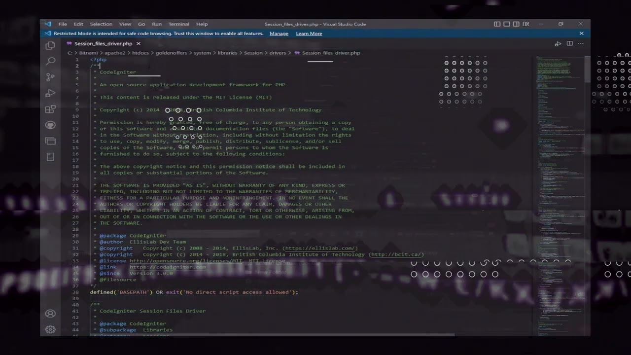 Fixing PHP Errors - Session not found