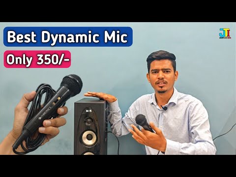 Zebronics MP100 Wired Mic Review | Best Dynamic Mic Under Rs.500/-