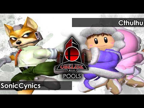 Melee: SonicCynics (Fox) V Cthulhu (Ice Climbers) - Obelisk 120 Tournament SSBM
