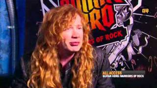 Dave Mustaine Discusses  Sudden Death On G4TV