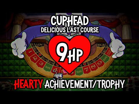 Cuphead DLC - 9HP Hearty Achievement/Trophy Guide - Have 9HP at one time