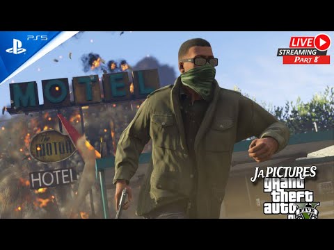 ( GTA 5) grand theft auto 5 gameplay walkthrough part 8 ( PS5 4k 60fp) 2025 livestream