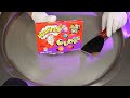 Warheads Cubes Sour Ice Cream Rolls ASMR 30c