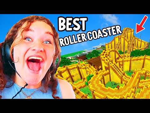 Norris Nuts Gaming - WHO CAN BUILD BEST ROLLERCOASTER IN MINECRAFT Gaming w/ The Norris Nuts