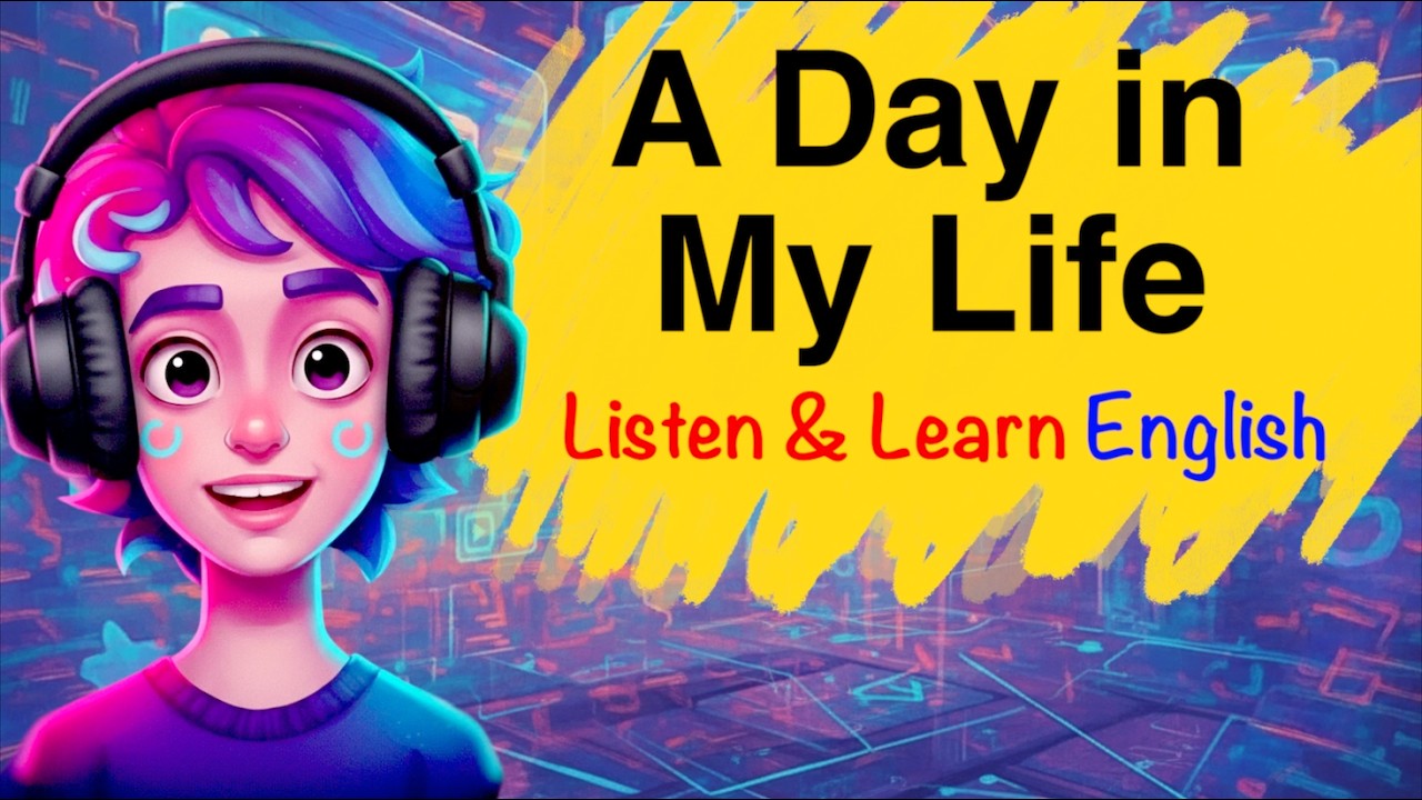 English Podcast for Learning English | A Day in My Life with Useful Daily Expressions | A2 B1