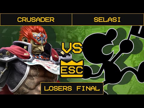 ESC 26 Smash Ultimate Losers Final: Crusader (Ganondorf) Vs. Selasi (Mr. Game & Watch)