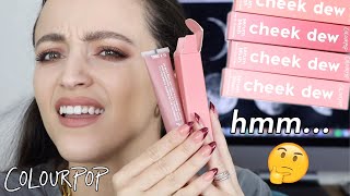 NEW COLOURPOP SERUM BLUSHES!!? Hit or Miss?!