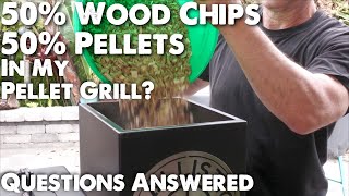 Replacing Pellets With Wood Chips In My Pellet Grill On A Long Cook!