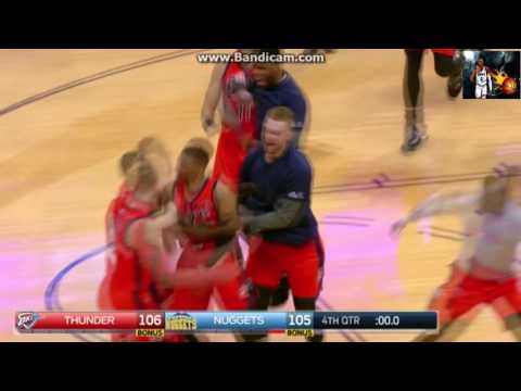 RUSSELL WESTBROOK GAME WINNER 3! OKC vs Denver  | April 9, 2017