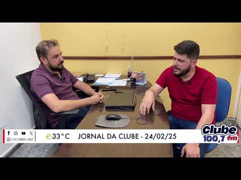 Jornal da Clube - 24/02/2025- Edição do Almoço