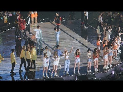 180802 NCT 127,EXID,AOA,비투비,에이핑크,모모랜드,썸 엔딩(ending) [4K] 직캠 Fancam (2018 KMF) by Mera