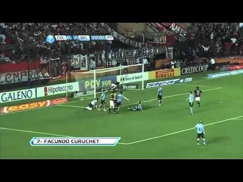 Colón 1 - Belgrano 2.Gol de Curuchet. Torneo Inicial. Tercera Fecha.