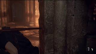 バイオ RE4 配信テスト；初見、城に入ったところから