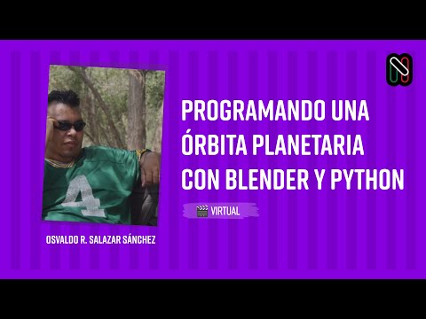 Programando una órbita planetaria con Blender y Python
