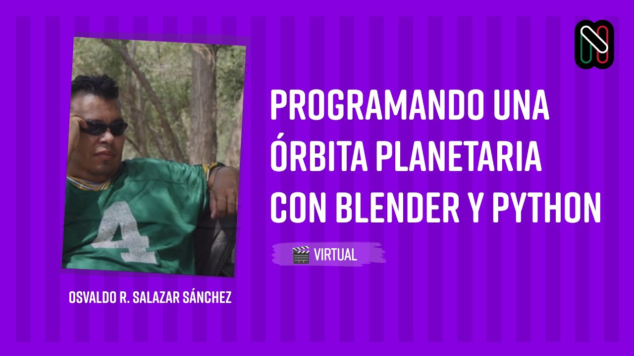 Programando una órbita planetaria con Blender y Python