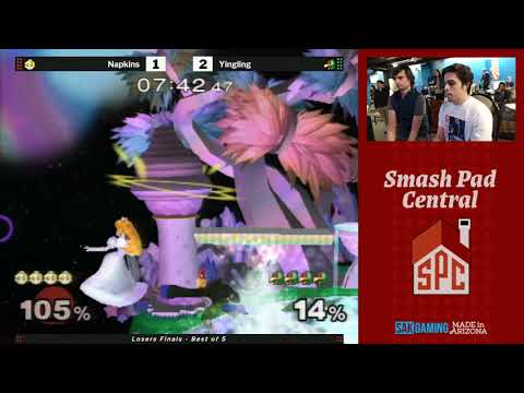 SPC 134 Losers Finals - Napkins (Peach) vs Yingling (Falco)