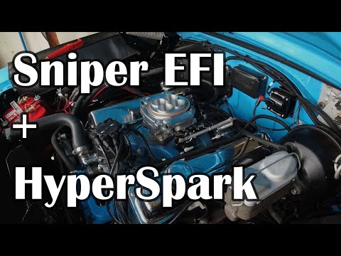 Holley Sniper EFI + HyperSpark install on my 1966 Ford Galaxie