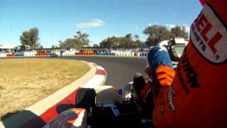 preview picture of video 'Bunbury Go Kart State Titles 2012 heat 1 Leopard Light'