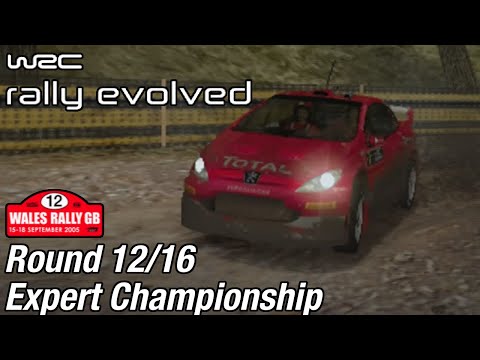 WRC: Rally Evolved (PS2) - Wales Rally GB [Expert Rd 12/16]