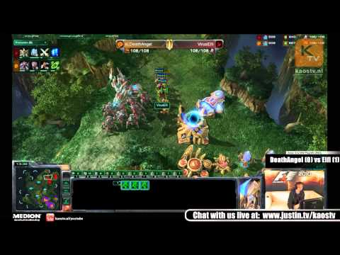 DeathAngel vs Elfi - Zotac SC2 #54 - Semi Finals map 2