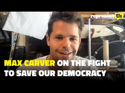 Max Carver Interview on the Threats to Democracy | RepresentUs & MTV News