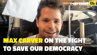 Max Carver Interview on the Threats to Democracy | RepresentUs & MTV News video
