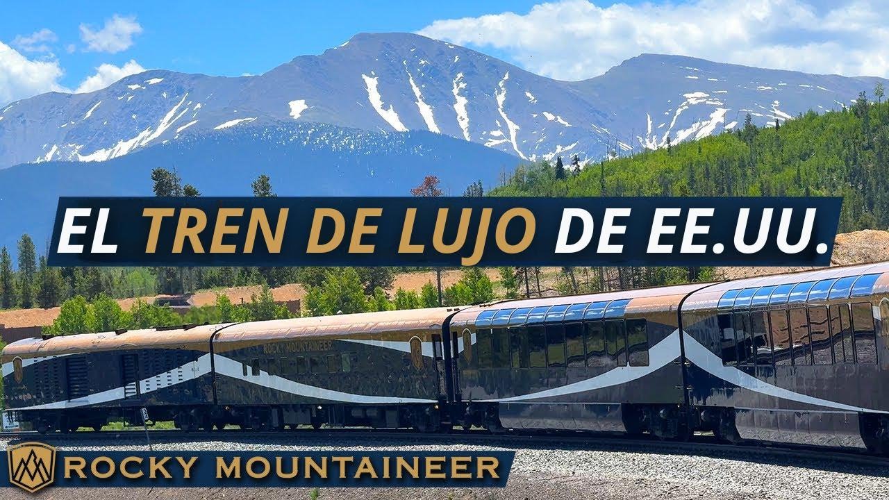 2 DÍAS en el Tren de LUJO de EE. UU.! (EL ROCKY MOUNTAINEER)
