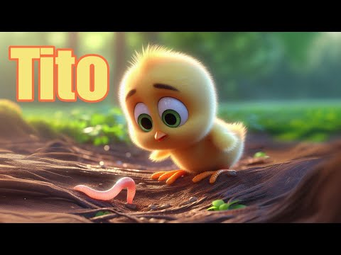 El Pollito Tito: Canción Infantil Alegre y Divertida para Niños con imágenes