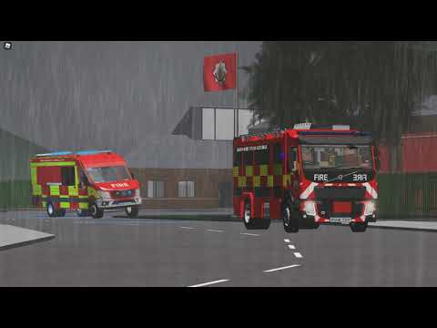 Leigh's Technical Response Unit Turnout - Greater Manchester Fire ROBLOX