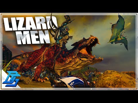 Lizardmen Campaign, Reptile/Dino Army Vs Zombies - Part 1 - Total War: Warhammer 2