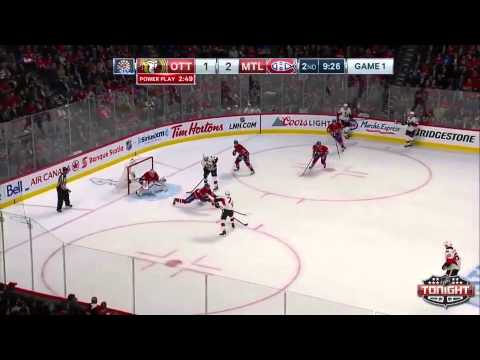 Montreal Canadiens vs Ottawa Senators ECQF Game 1 Highlights