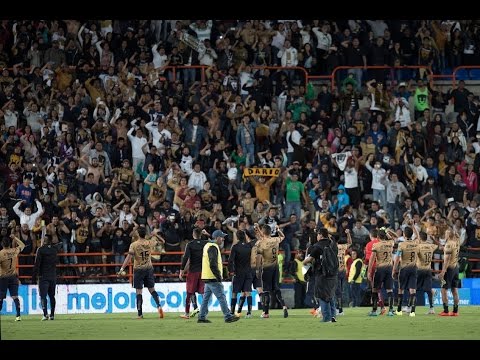 "Pachuca 1-2 Pumas El Color 2015" Barra: La Rebel &bull; Club: Pumas