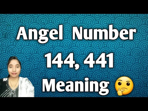 Angel Numbers 144 ya 441 Ka Kya Matalab Hota Hai ll #lawofattraction ll divine power ll #loa ☯️🕉