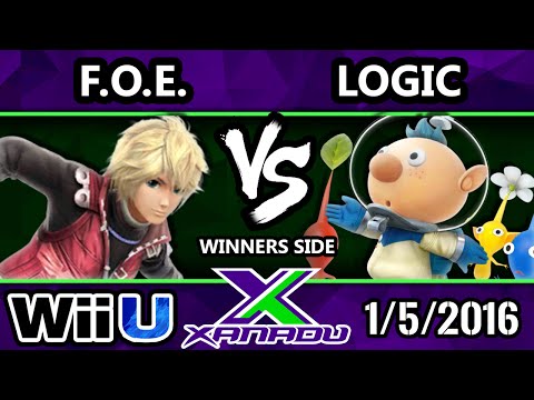 S@X 131 - F.O.E. (Greninja, Shulk) Vs. VGBC | Logic (Olimar) SSB4 Tournament - Smash Wii U - Smash 4