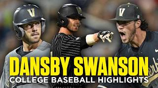 Dansby Swanson college baseball highlights at Vanderbilt